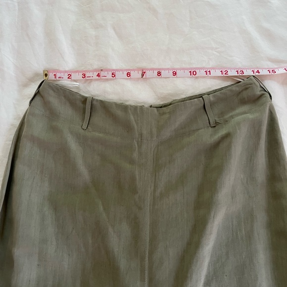 Linen/silk SaraSturgeon skirt size 3 - Picture 7 of 8